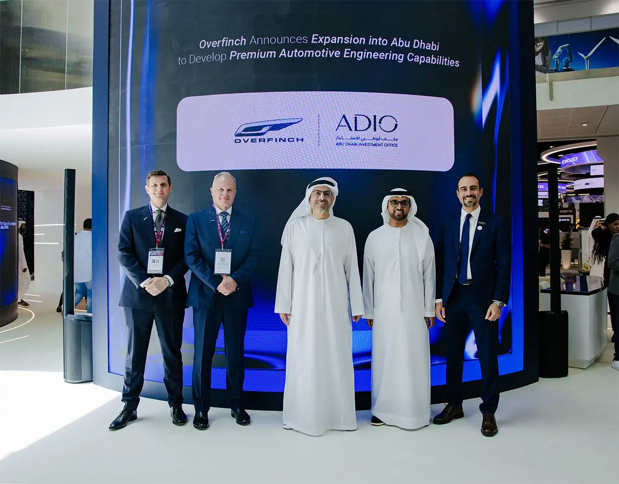 Overfinch collaborates with ADIO to establish a regional HQ in Abu Dhabi